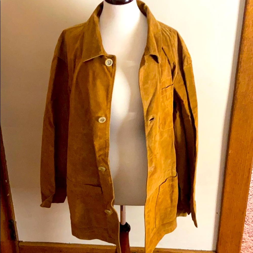VTG RARE Marlboro Classics Italian Suede Jacket
